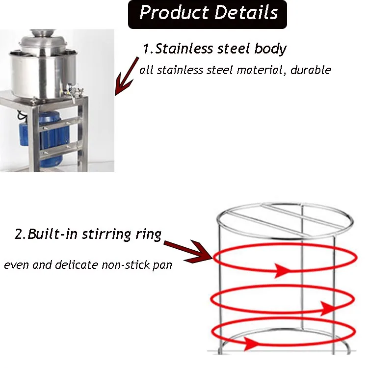 เครื่องบดผสมเนื้อปลาและเนื้อหมูสำหรับร้านอาหาร ประสิทธิภาพสูงสำหรับการใช้งานเชิงพาณิชย์