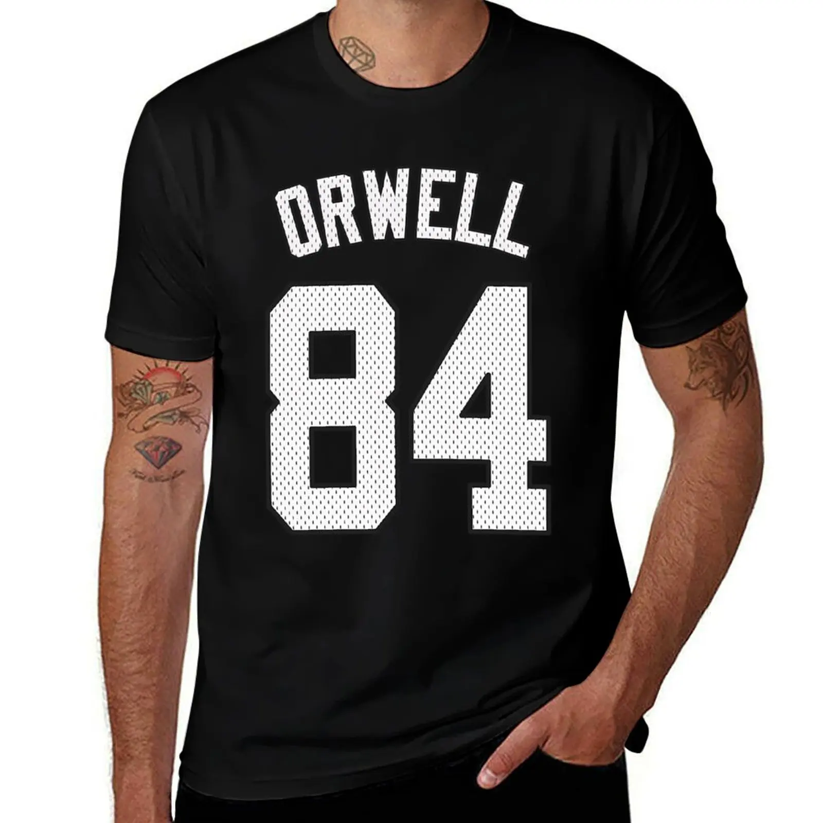 

George Orwell - 1984 T-Shirt funny t shirts cotton man t shirts high quality luxury brand mens graphic t shirts T-shirt