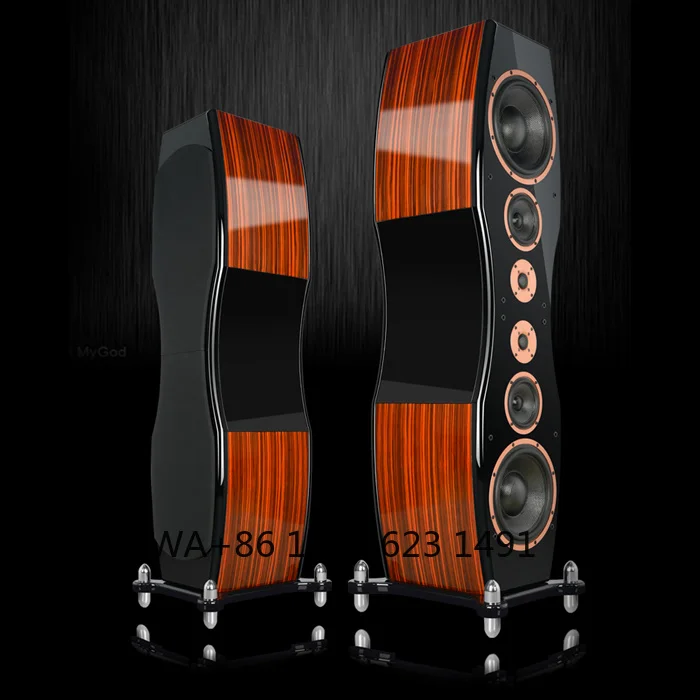 10 Inch Double Floor‑Standing HIFI Speaker 400W High Fidelity RGB LED Lighting for Home Theater Fever Audio System