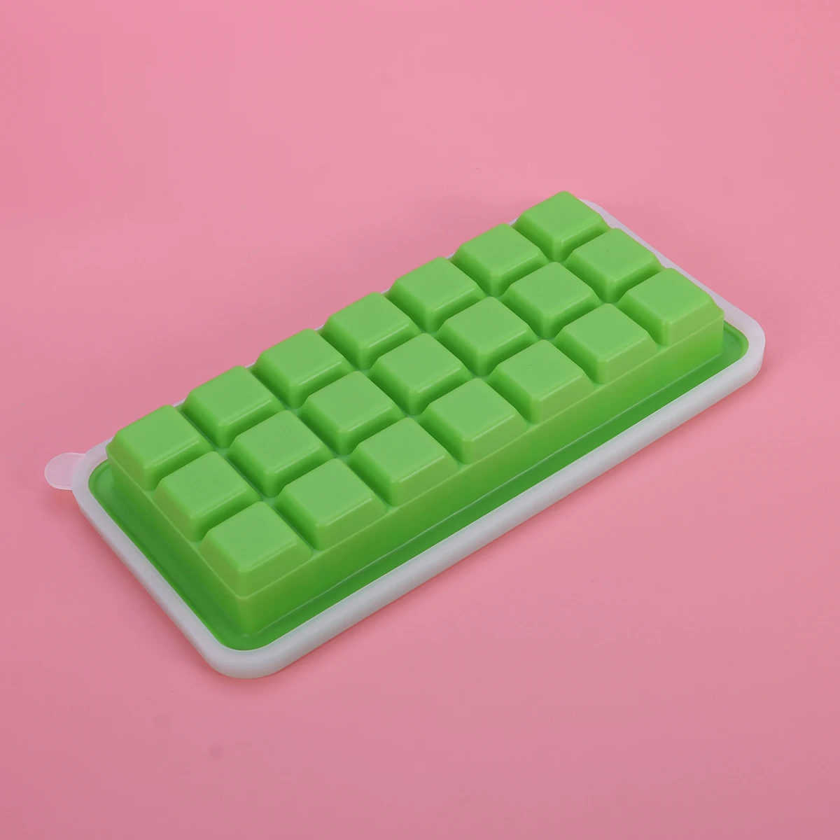 

2 pcs 21-Grid Silicone Cube Tray Food Grade Flexible Mold For Ice Cubes Chocolates Cakes Cookies Baking Tools Ice
