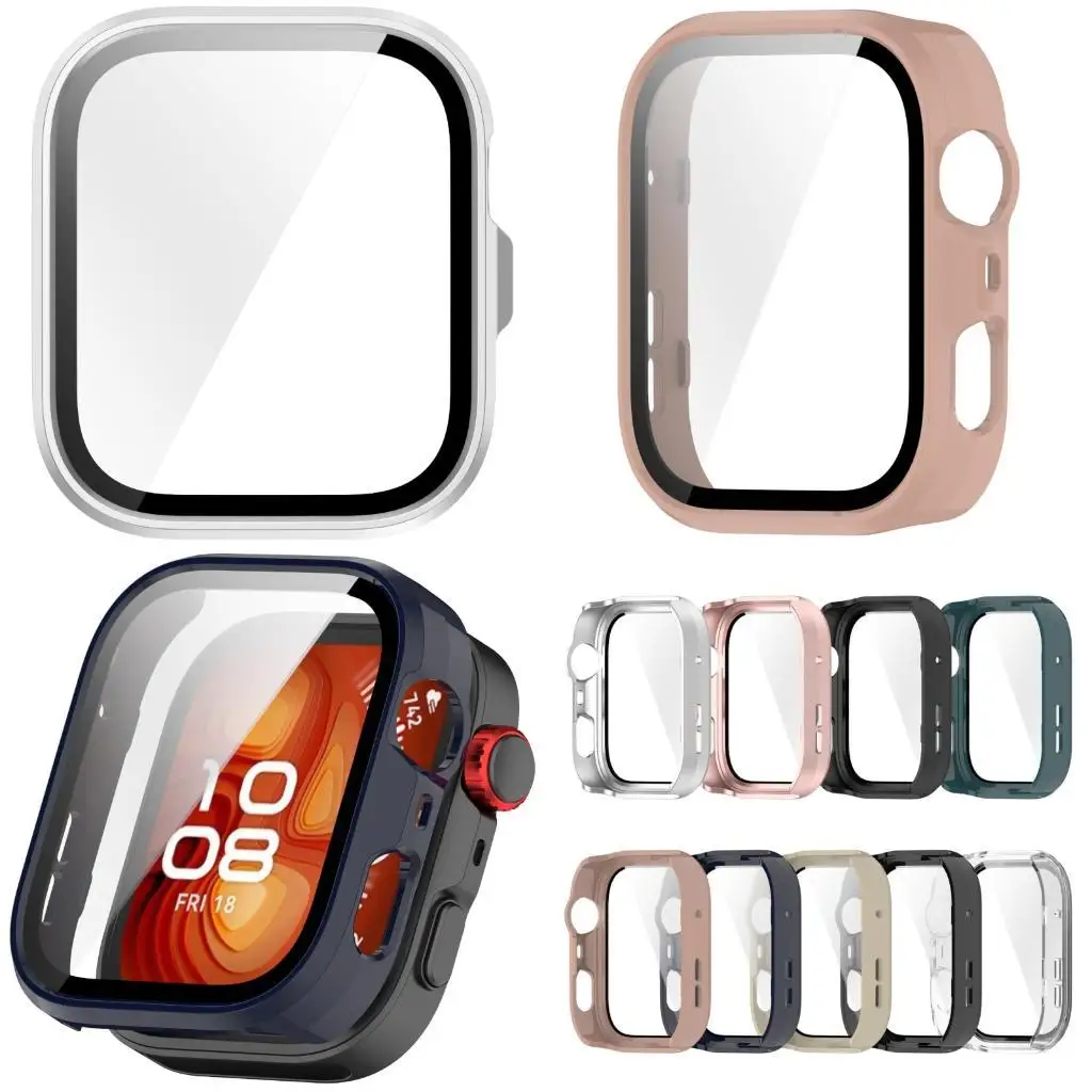 

Thin Fit Full Body Shielding Shock Absorb Glass for watch fit 4