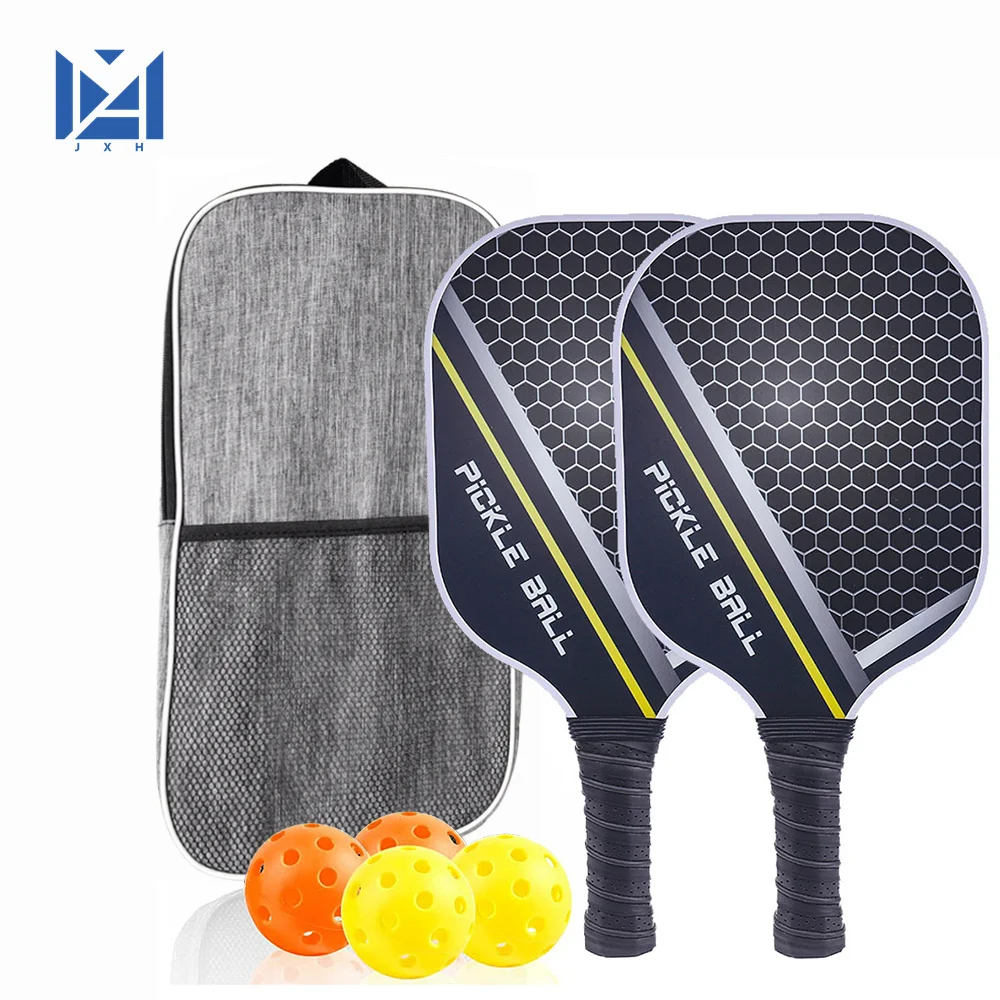 

Pickleball Paddles Carbon Fiber Surface USAPA Approved Seat Pickleball Paddle Racket Honeycomb Core Gift Kit Indoor Outdoor