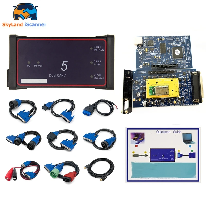 

Best Quality USB/BT Dpa5 Protocol Adapter 5 Heavy Duty Truck Scanner DPA 5 Works For Multi-brands Support Multi-language