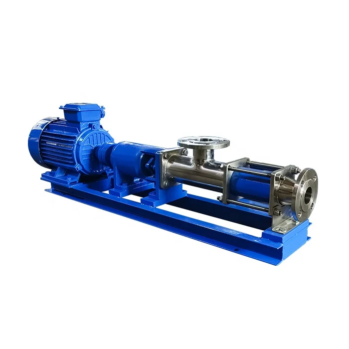 

G Type Cavity Ratio Speed Gearbox Motor Low Speed High Viscosity Progressive Single Screw Pump