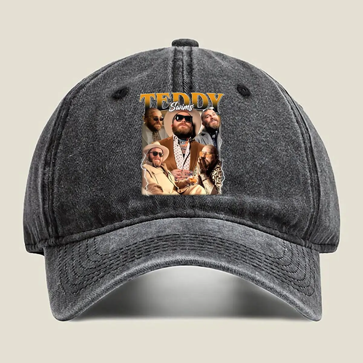 

Best Dad - Bold, Text, Inspire, Edgy, Minimalist - Themed Washed Baseball Cap