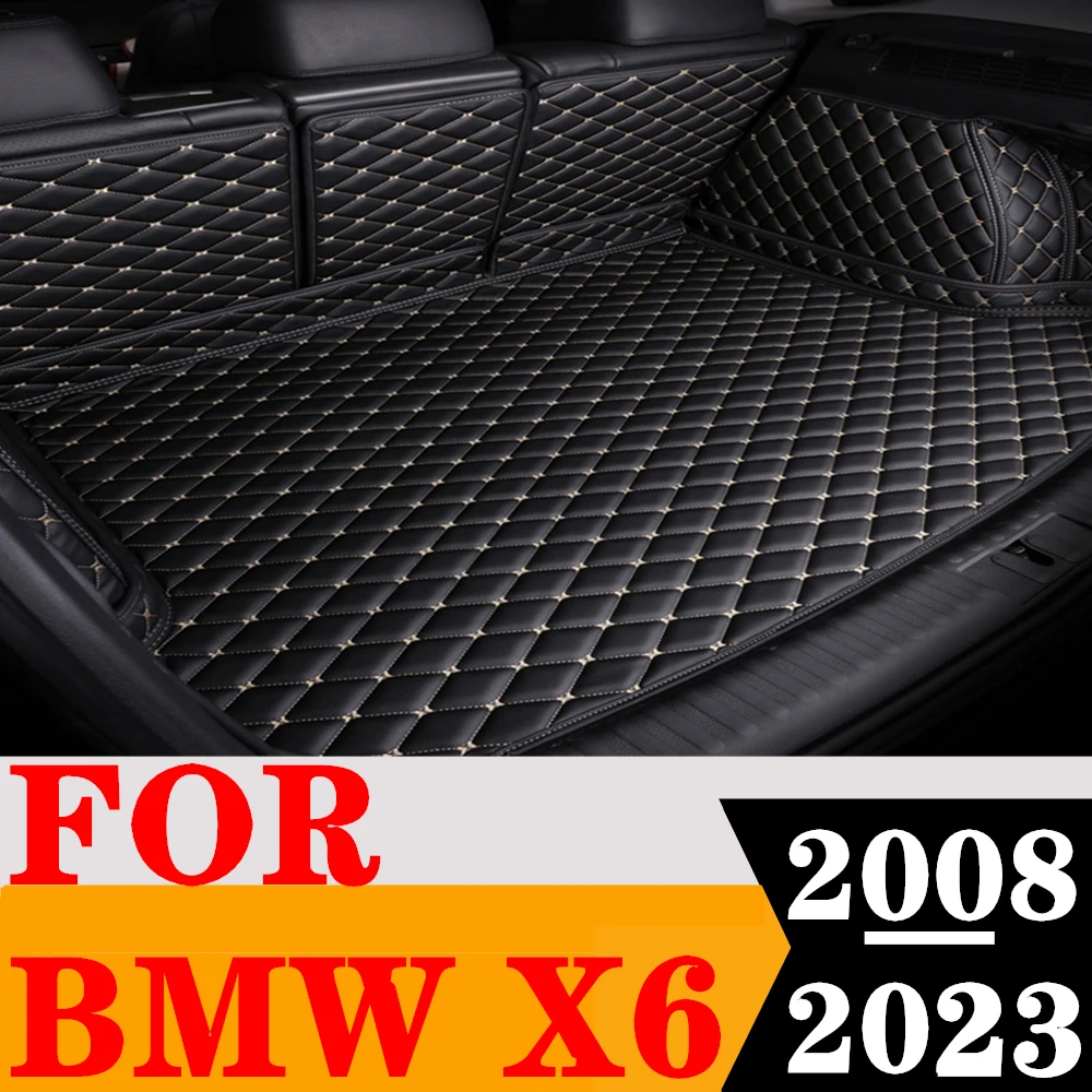 

Полный комплект автомобильного коврика в багажник для BMW X6 E71 F16 2023 2022 2021-2008, задний багажник, задний багажник, лоток, багажник, запчасти для транспортных средств