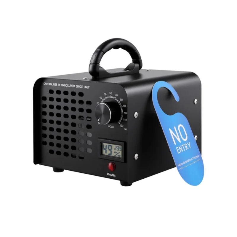 Podofo 60000mg/Stunde Ozongenerator mit 120-Minuten-Timer, Ozonmaschinen für Auto, Garage, Zuhause, Küche, Gerüche, Haustierräume, Keller, Büro