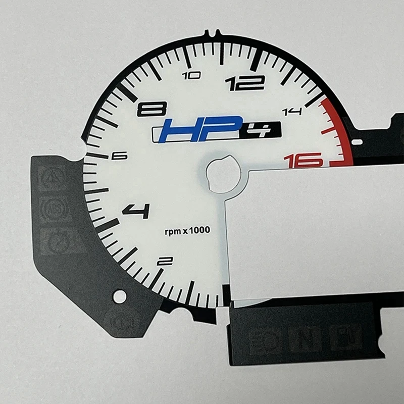 Motorcycle Meter Internal Sticker Disc For BMW HP4 2014-2016 Instrument Speedometer Tachometer Odometer Paper Faces