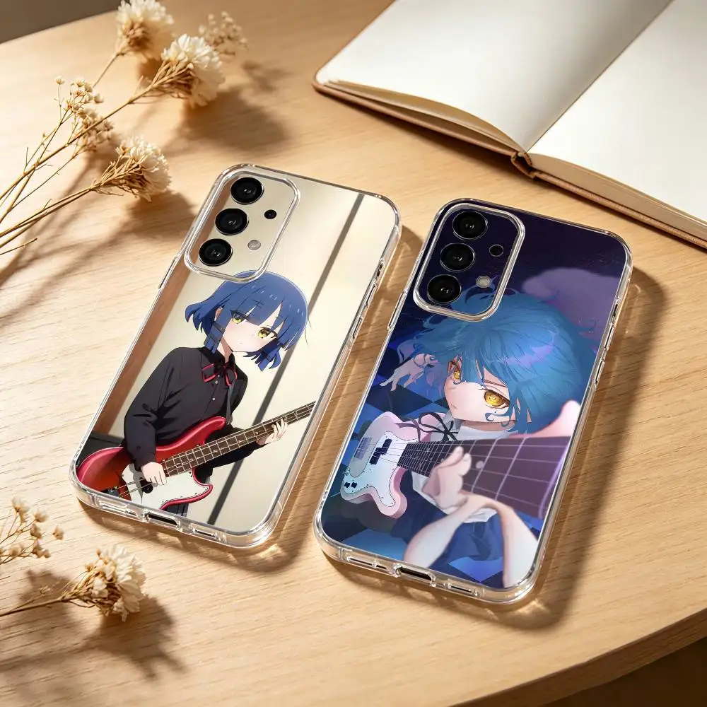 B-Bocchi Band Y-Yamada Ryo-S phone Case For Samsung S25,24,21,22,23,30,Ultra,20,Plus,Fe,Lite,Note Transparent Cover