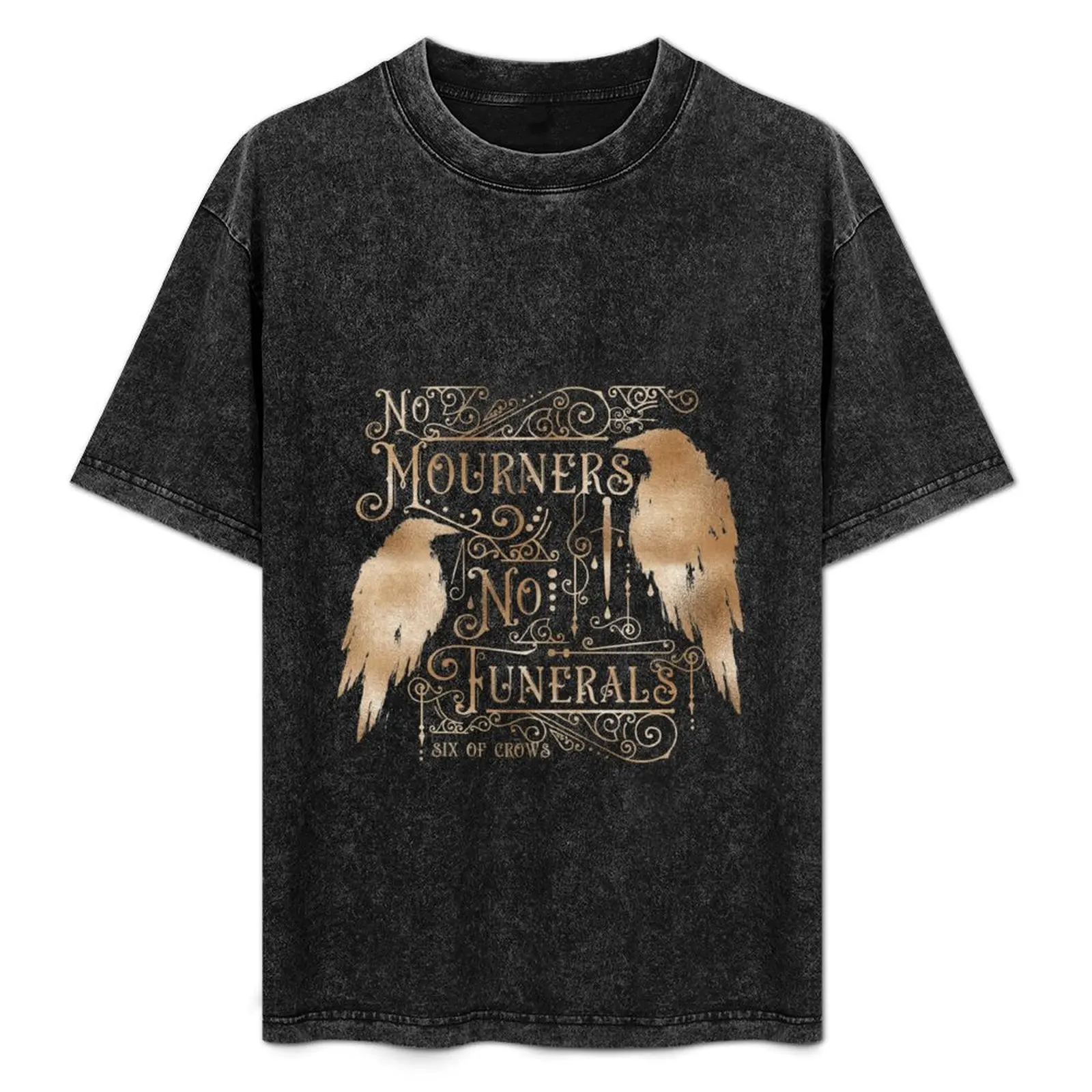 

No Mourners No Funerals - gold T-Shirt Athletic Quick Dry T-Shirt for Men