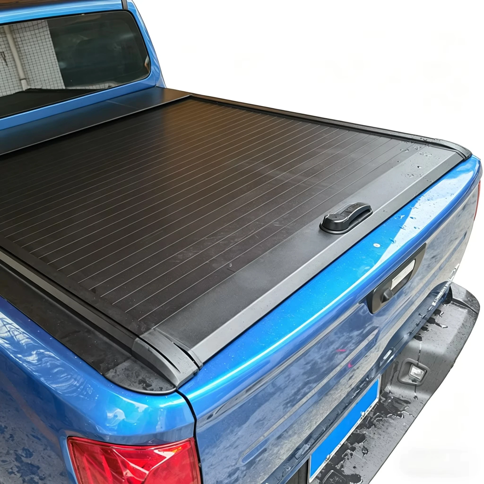 Aluminum Alloy Hard Retractable Manual Locking Pickup Truck Bed Tonneau Cover for Nissan Navara D23 D40 NP200 NP300 Pro4x