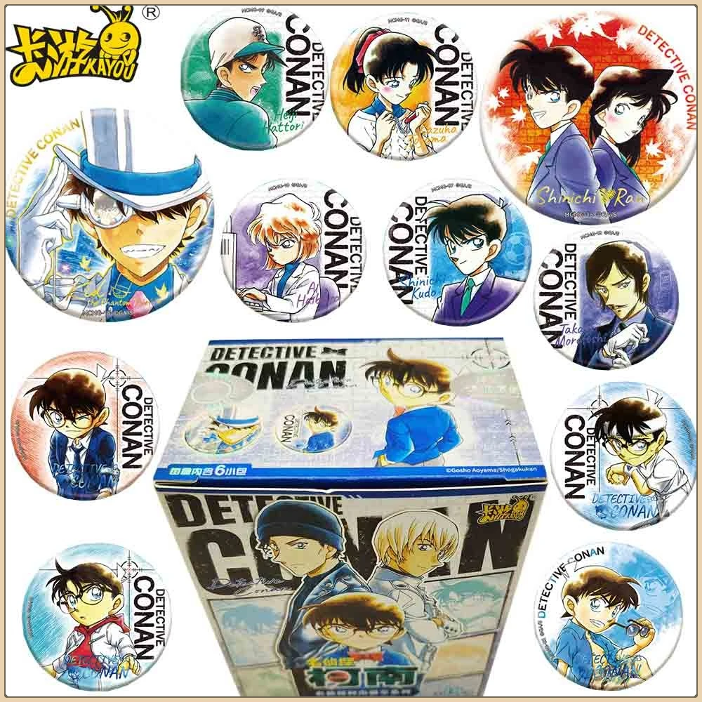 

New Kayou Detective Conan Anime Collection Badge Truth Reasoning Themed Series Peripheral Characters Brooches Exquisite Gifts
