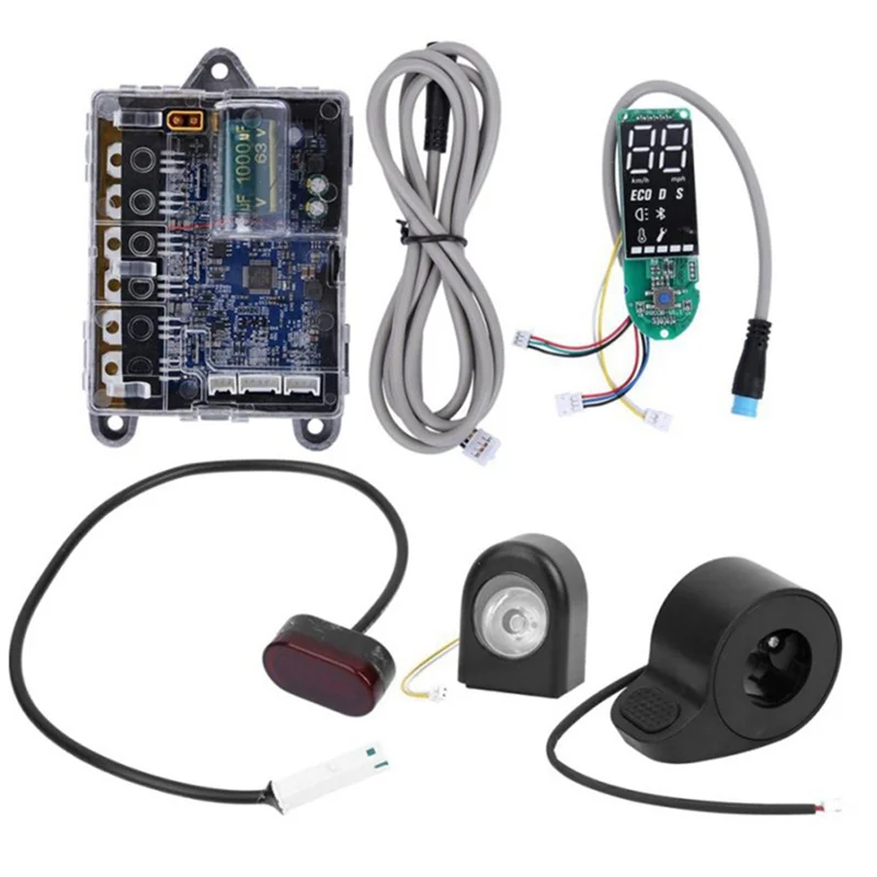 36V 350W Motor Controller+Dashboard+Front/Rear Light Speed Controller for Scooter M365/PRO Complete Set