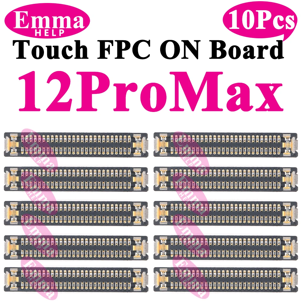 10Pcs LCD Display FPC Connector On Motherboard Screen Logic Board For iPhone 14 13 15 Pro Max Plus 11 12Promax 13Pro XR XS image 5