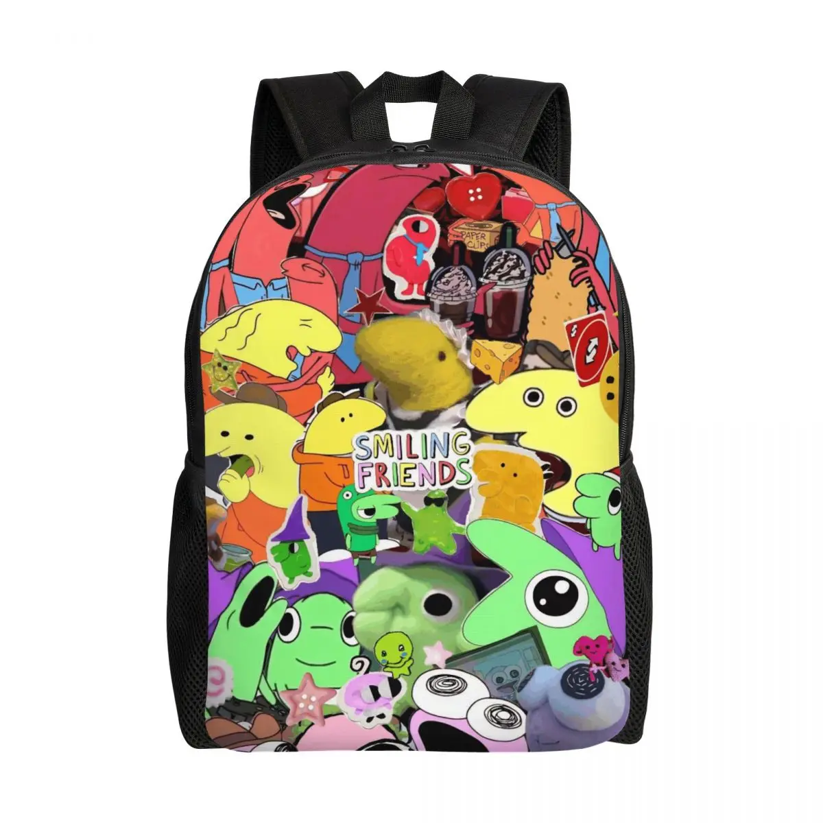 Smiling Friends Pim And Charlie Little Kids Backpack for Girls Boys Toddler Kawaii Preschool Backpacks School Bags
