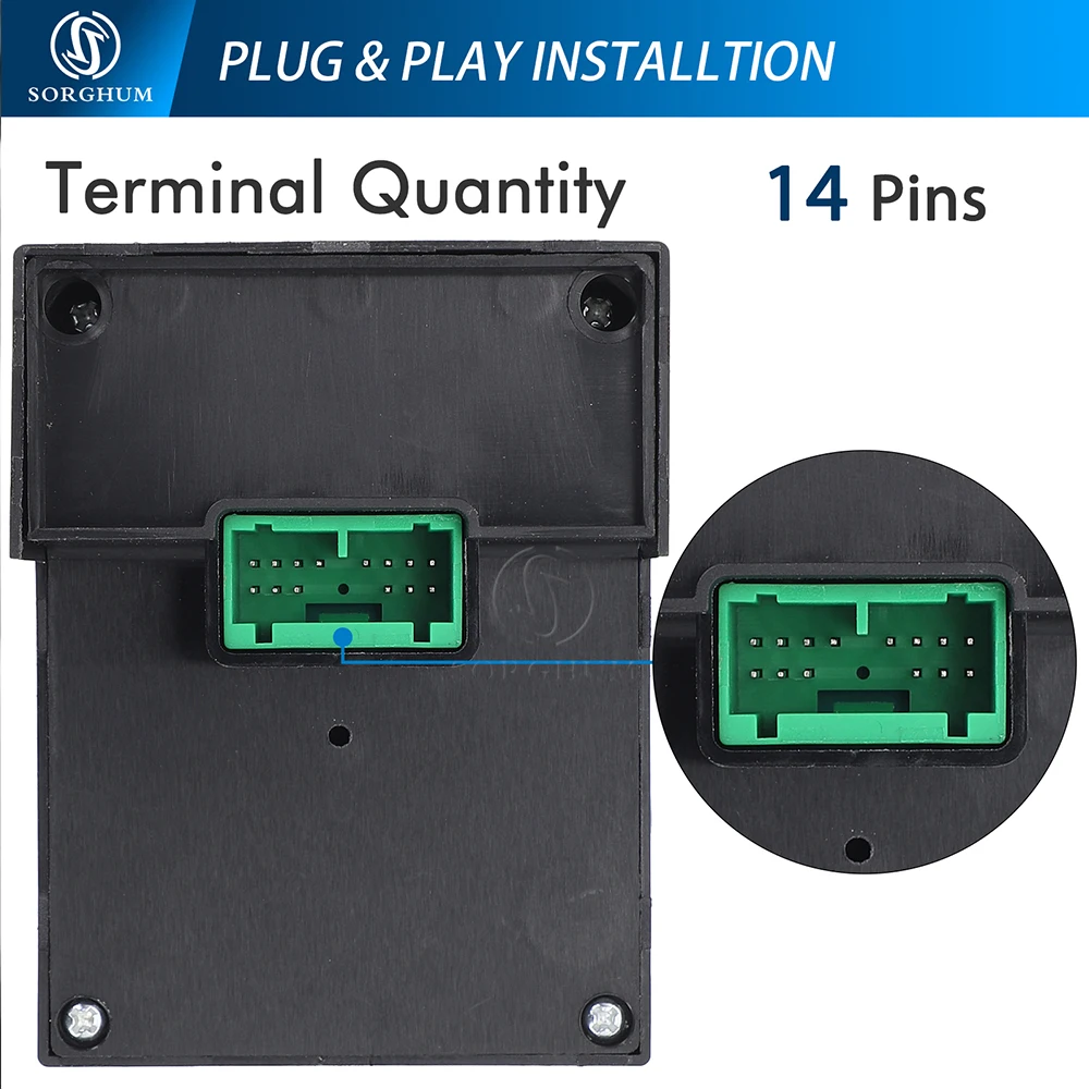 SORGHUM 15143597 19381535 Headlight Switch Fog Lamp Button For Cadillac Escalade Chevy Avalanche Silverado Hummer H2 GMC Sierra