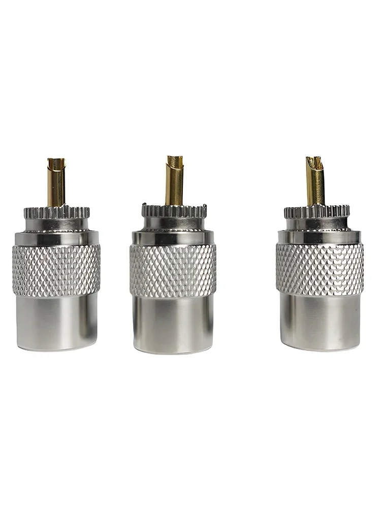 Prise mâle à souder UHF PL259, pour câble coaxial Radio CB RG8X RG59 RG8