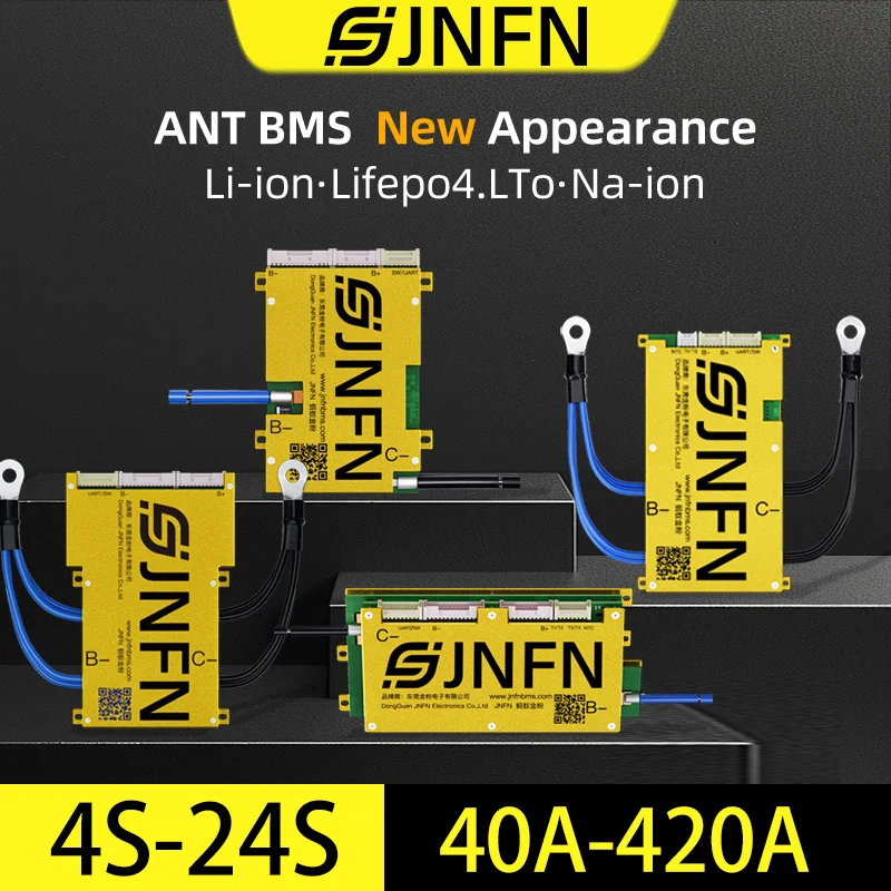 

Ant Smart Bms 16s 48v lifepo4 4S 12V 8S 24V 7S 13S 14S 10S 24S 72V Bms 3.2v 3.7v 40A 60A 100A 130A for Li-ion Lto battery pack