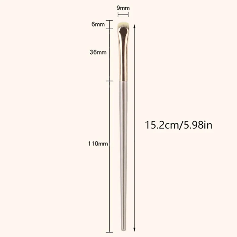 3 pennelli per trucco per eyeliner curvi, pennello per trucco per eyeliner di precisione, palpebra, strumenti cosmetici per occhi piccoli e sottili e affilati