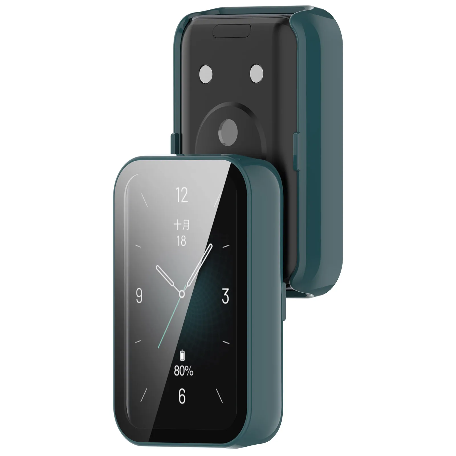2 in 1 Protective Case For Honor Band 9 Watch Case With Tempered Glass PC Watchcase Watch Protection For Honor Band 9 image 3