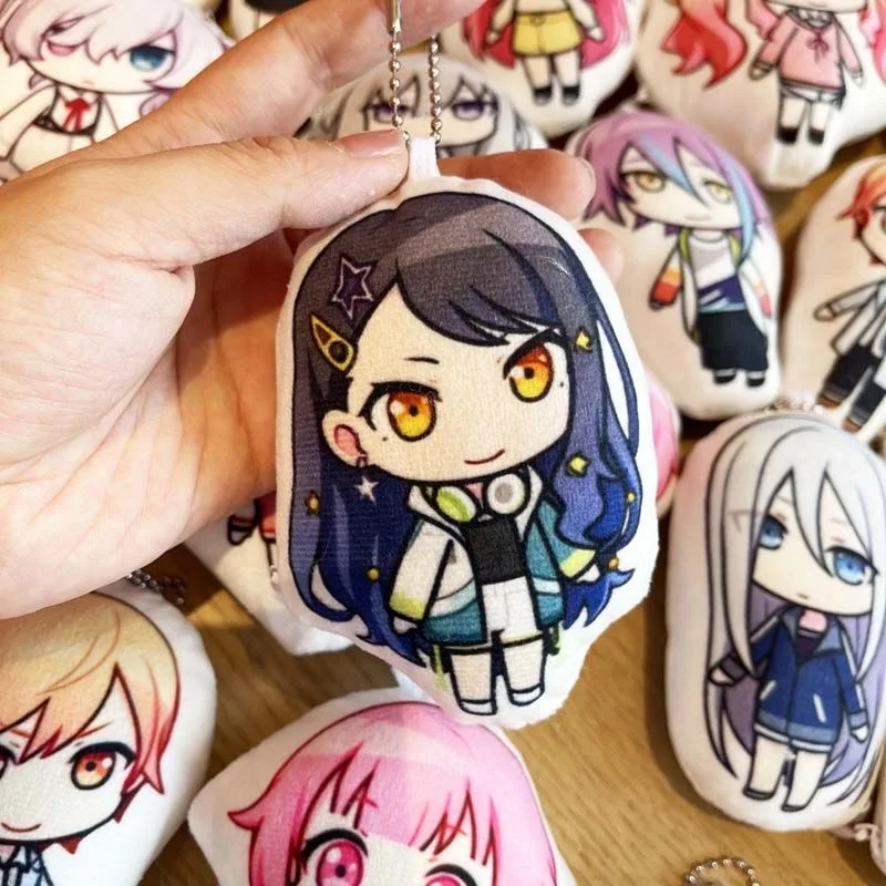 PJSK Project Sekai Colorful Stage All character SD Cute Kawaii Pillow Keychain Keyring Strap Bag Hanging Accessories