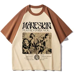 Maneskin top women blend tshirt female streetwear 2000s anime clothing