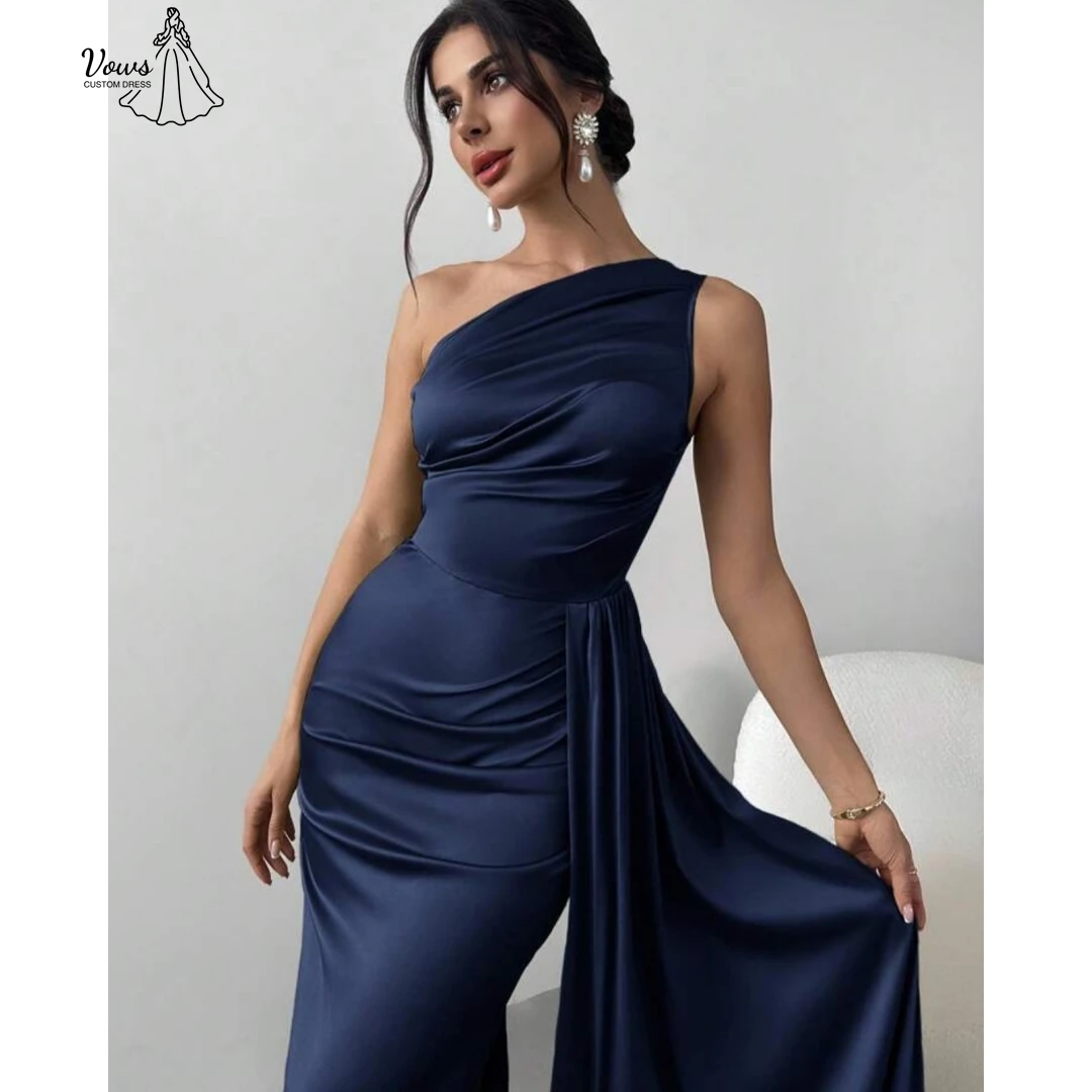 

Vows Satin Cloth Evening Dresses for Luxury Party Dresses Woman 2025 Women's Evening Dress Fishtail Skirt Custom Made Ball Gowns