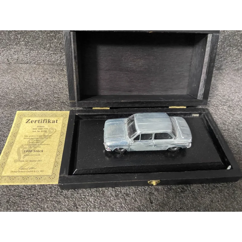 

Diecast Schuco 1/43 Scale Audi Predecessor NSU 1000 TTS Varnish Alloy Car Model Collectible Toy Gift Souvenir Display Ornament