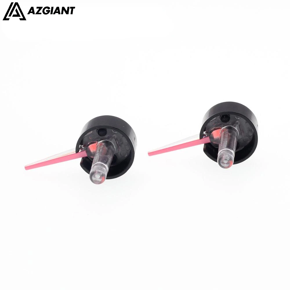 2pcs red Universal 19 26 38 42 49 53MM Auto Car Motorcycle Instrument Speedometer Speedo Needles Pointers for VW golf3 mk1