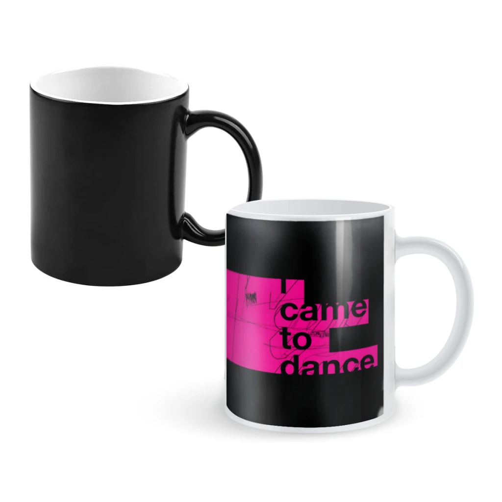 

I Wanna DanceCoffee Mugs And Mug Creative Color Change Tea Cup Ceramic Milk Cups Novelty Gifts