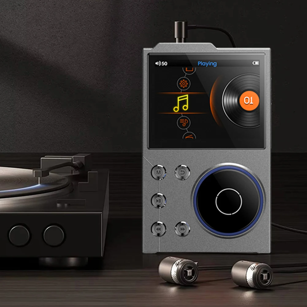 HiFi Lossless DSD pemutar musik Audio Digital, dengan Bluetooth 5.3 dan 256GB penyimpanan yang dapat diperluas untuk kualitas suara Premium