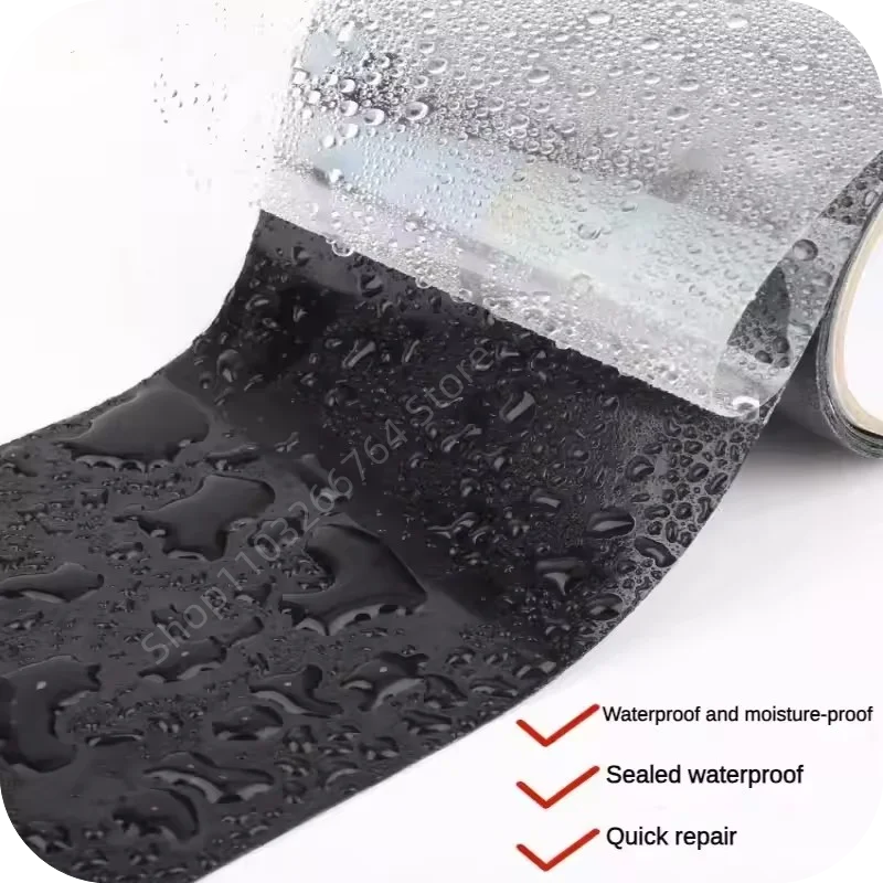 150cm Super Glue Waterproof Tape Outdoor Garden Leakage Hose Water Bonding Pipe Adhesive Repair Stop Leak Seal Repair Tape