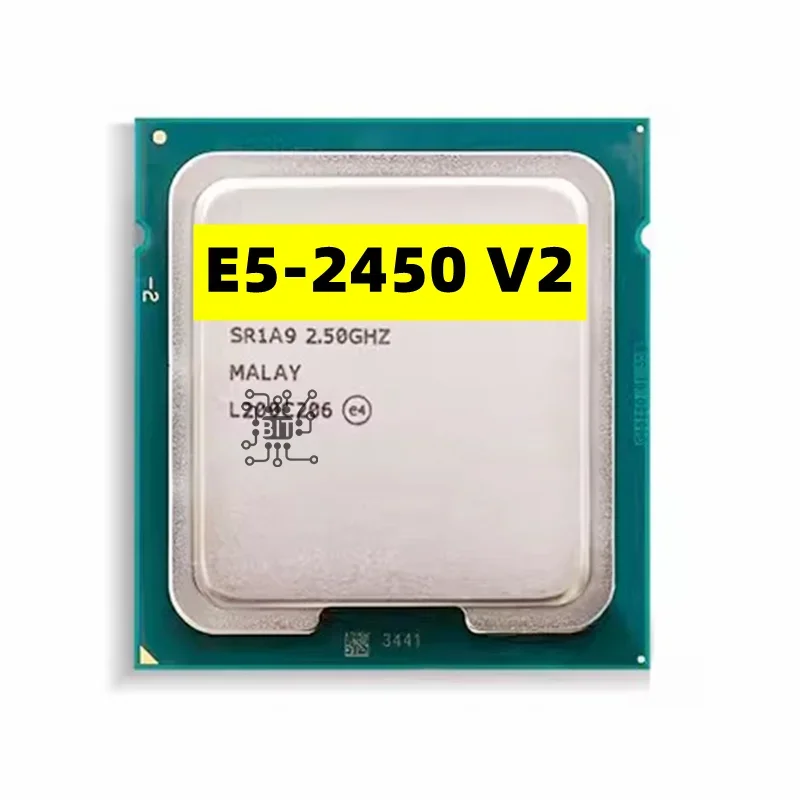 5PCS Xeon E5 2450V2 2450 V2 2.5GHz 8-Core 16-Thread CPU Processor 20M 95W LGA 1356