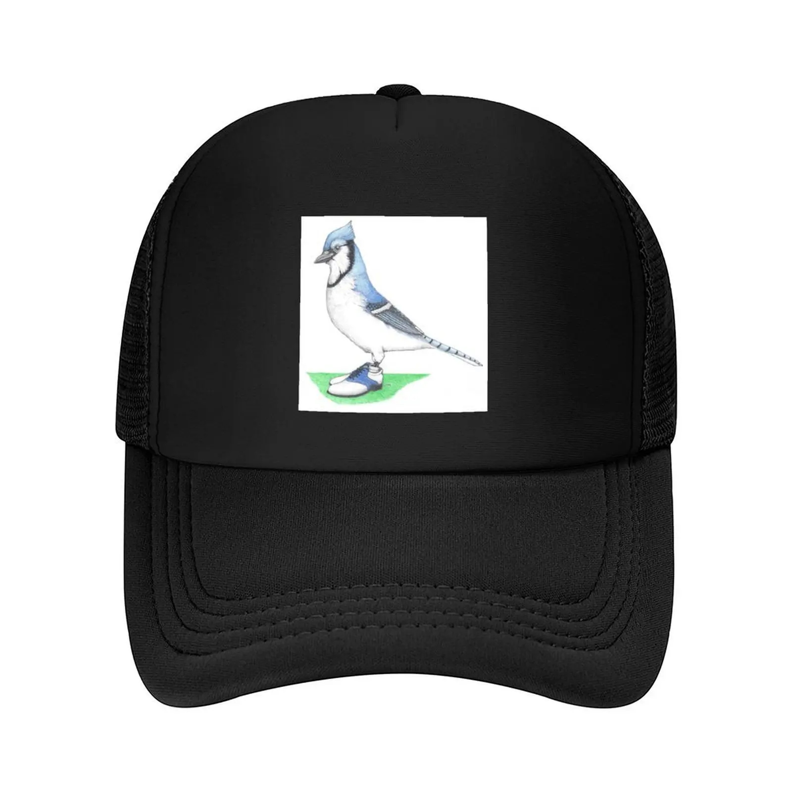 

Blue jay in golf shoes Baseball Cap birthday Wild Ball Hat New Hat Rave Golf Men Women's