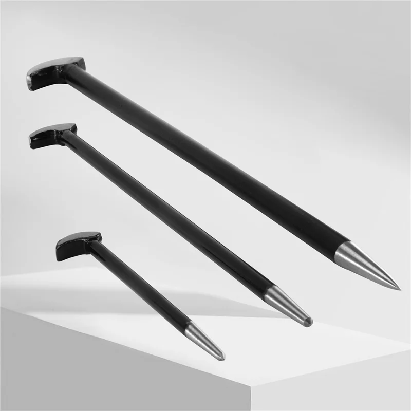 

A88Z Rolling Head Pry Bar Set Ladies Foot Mechanical Pry Bar,Car Pry Bar,Heel Lever 6 Inches 12 Inches 16 Inches,6PCS