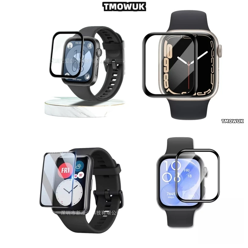 

For Garmin Vivoactive 5 6 Samsung Fit 2 3 Huawei Watch D FIT2 Redmi Watch5 Lite - Long - Term Soft Flexible Screen Protective Fi