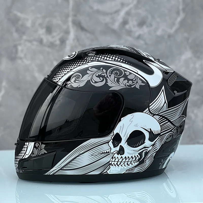 

FULL Face Helmet RX7 X SKULL Helmet Off Road Racing Motocross Motorcycle Helmet