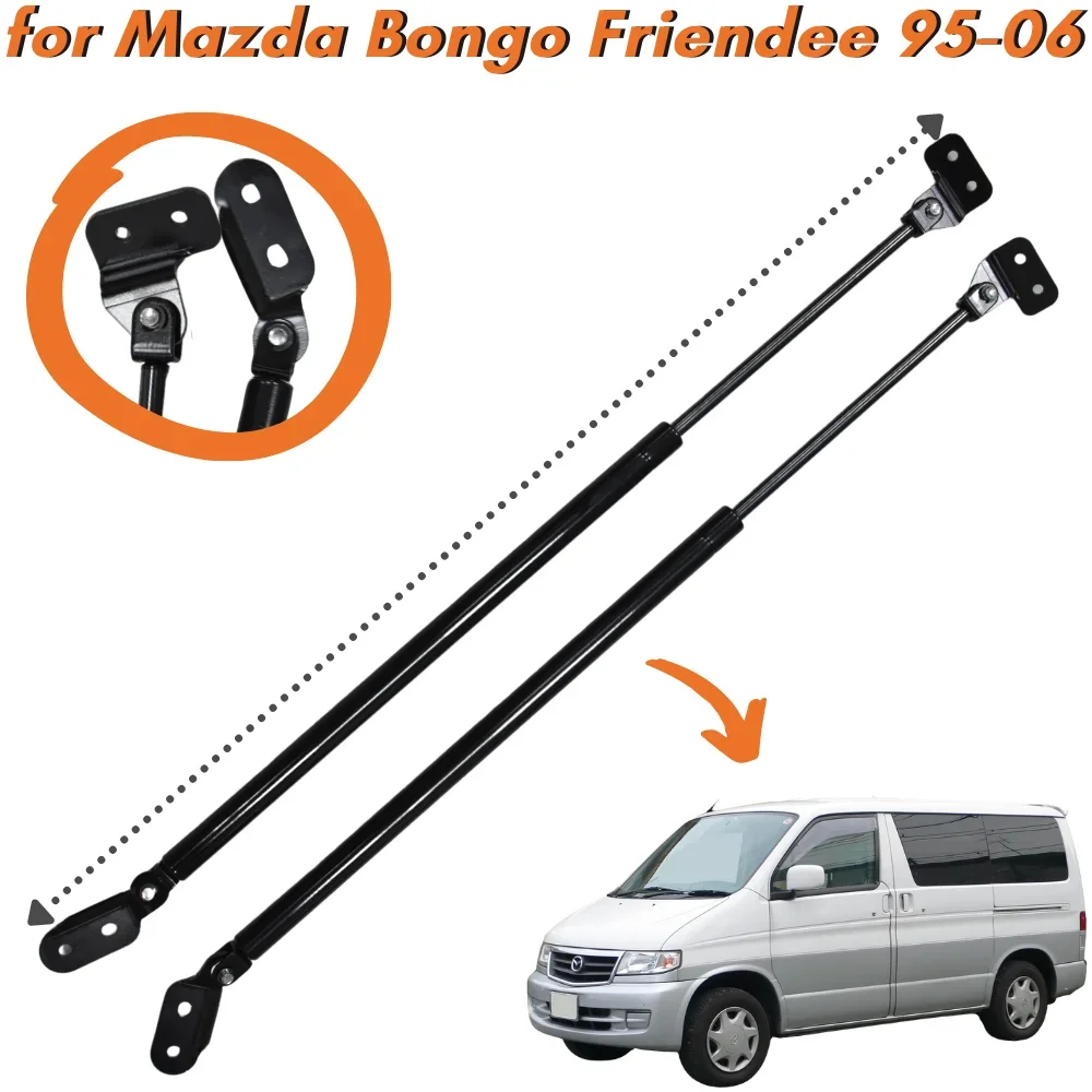 

Qty(2) Trunk Struts for Mazda Bongo Friendee GF/SG Minivan 1995-2005 S05C-63-620B Rear Tailgate Boot Gas Springs Lift Supports