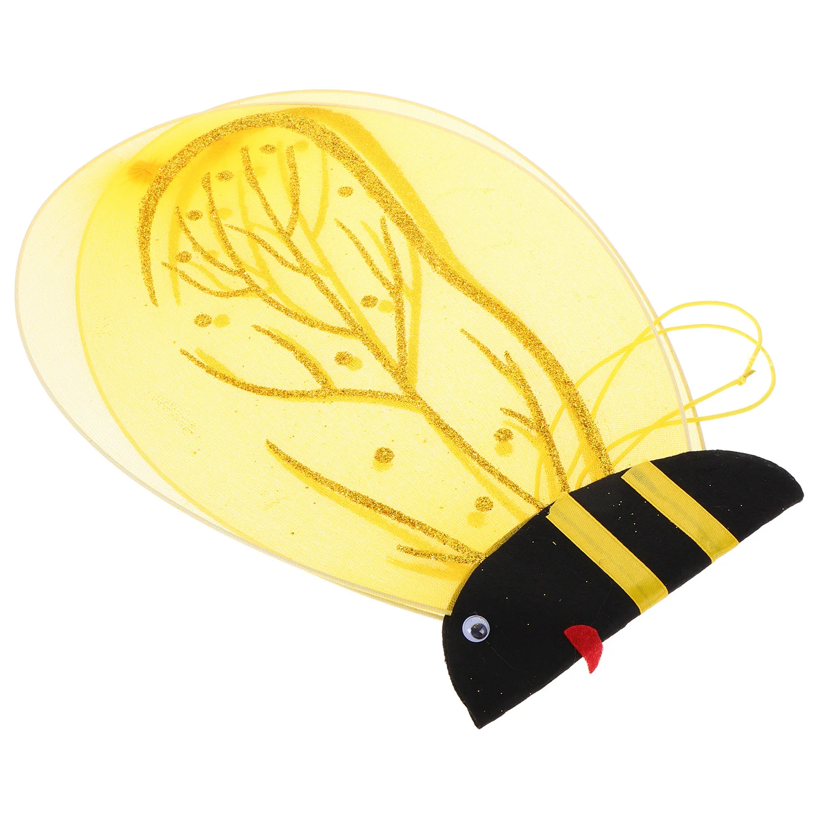 أجنحة النحل للأطفال طفلة أزياء الهالوين ألوان نابضة بالحياة تصميم فريد من نوعه عروض المسرح مناسبات احتفالية دعائم الأدوار