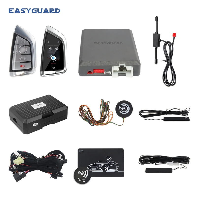 EASYGUARD KAN BUS afstandsbediening starter skit fit voor BMW E86,E89,E81,E82,E87,E88,E90,E91,E92,E93,E84,E83,E70,E60,E61,E64 auto alarm