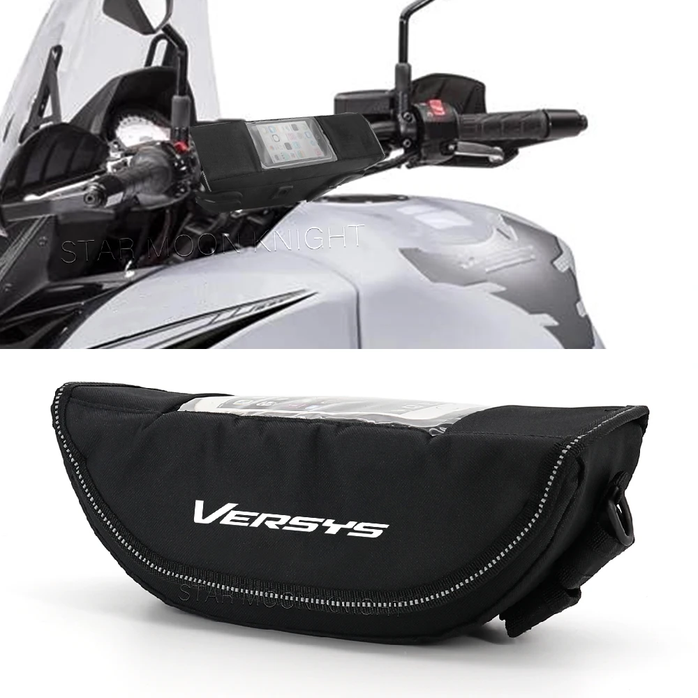 

Versys1000 Handlebar Navigation Bag For Kawasaki Versys650 Versys 650 Versys 1000 Motorcycle Modern Travel Waterproof bag