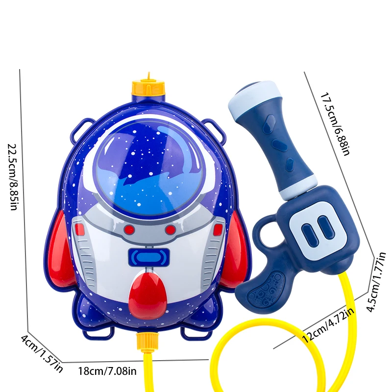 Children Backpack water gun Toys Summer Outdoor Beach Pool Garden Fight Games Kids Water fight Watergun outing toy Gifts view 4