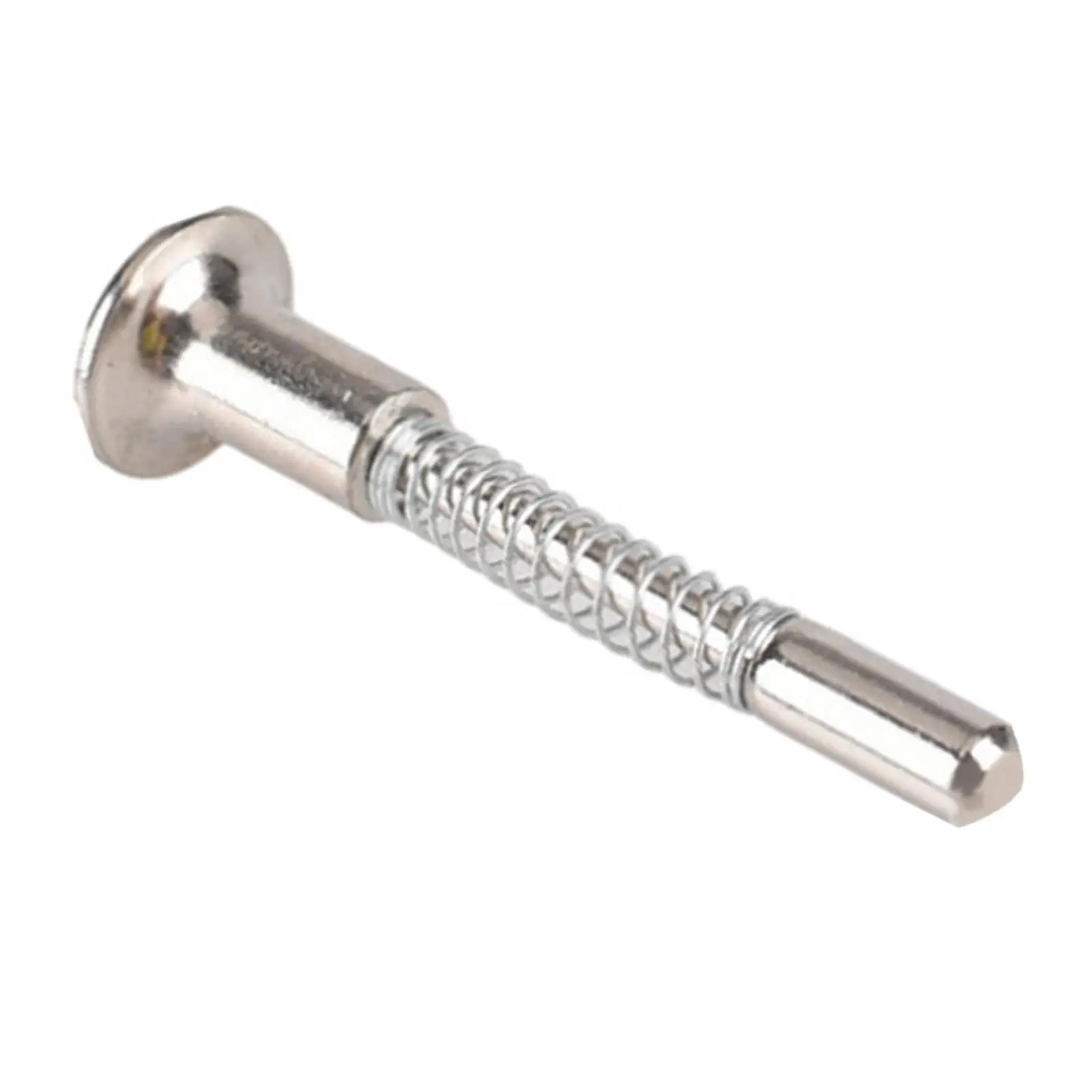 Spring Loaded Latch Pin Heavy Duty Multipurpose Easily Installation Steel Plunger for Cupboard Window Screen Small Bed Supplies