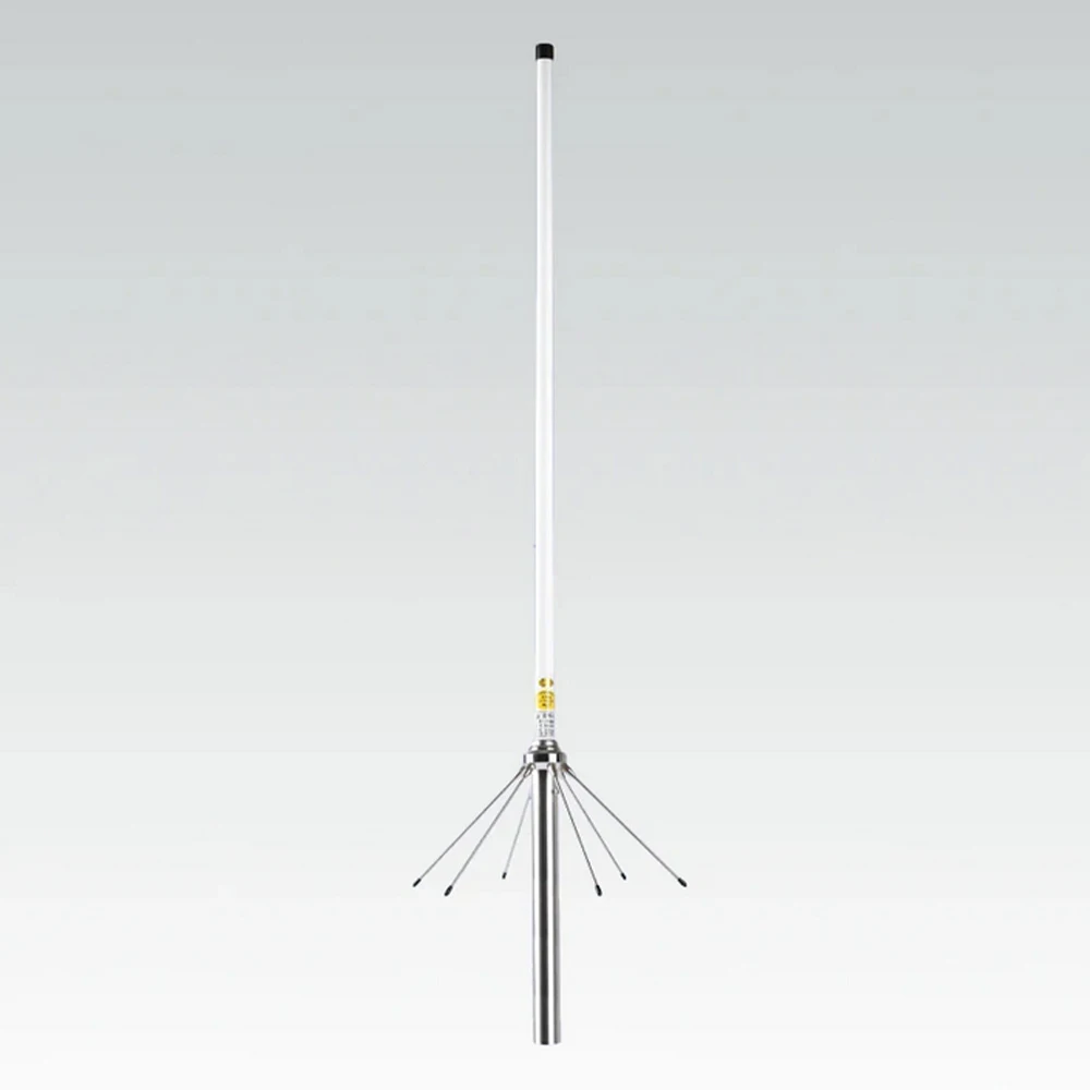 

High-Efficiency UV Dual-Band Antenna, 144/435MHz VHF/UHF Full Coverage, Durable Fiberglass Base, Ideal for Outdoor Walkie-Talkie