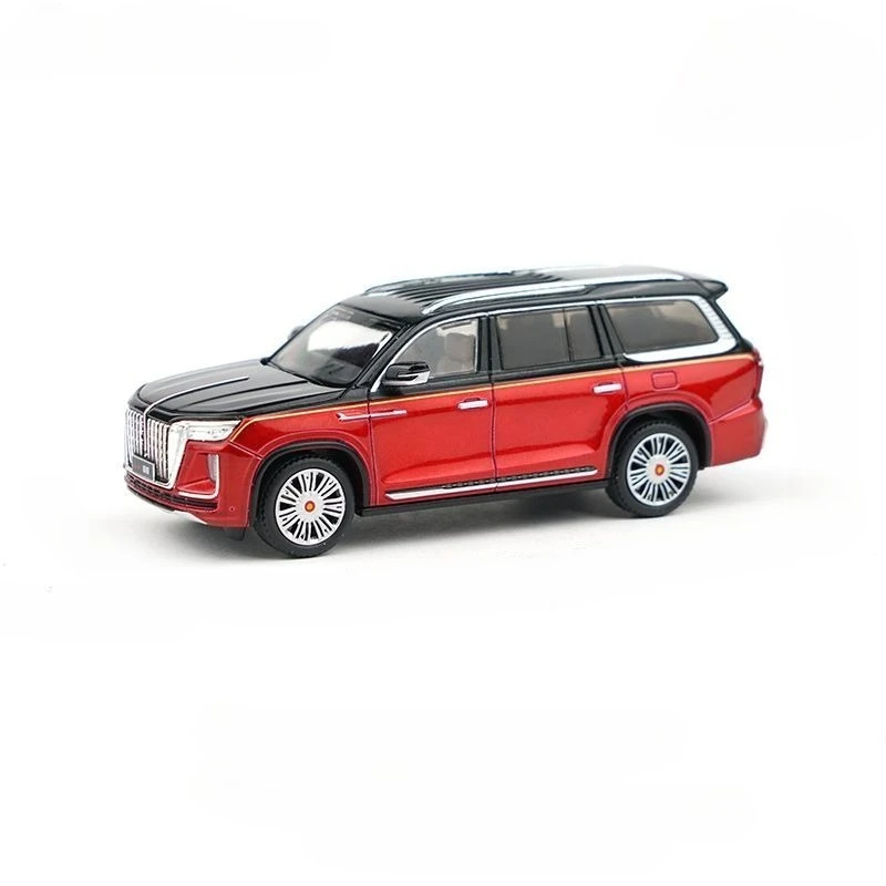 

XCARTOYS 1/64 Alloy Car Model Hongqi Guoyao Chinese Luxury Business SUV Realistic Classic Collectible Ornamental Decoration Gift