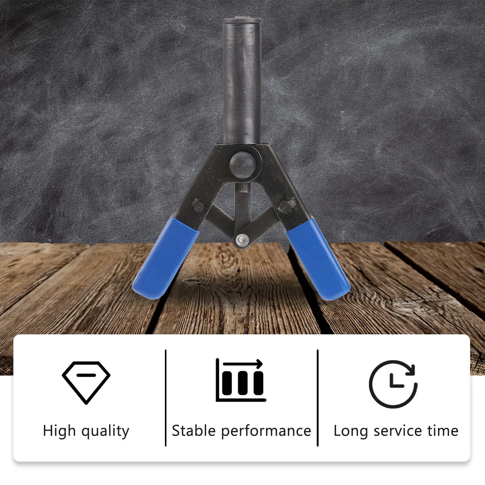 1 مجموعة آلة المبرشم الأساسية سحب الأسود تصميم مريح بولي برشام الربط لوحات الباب السيارات تقليم أداة دائمة مجموعة #6