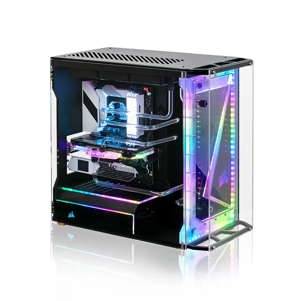 T3 modular MOD transparent waterway board chassis, family bucket, theme can be customized