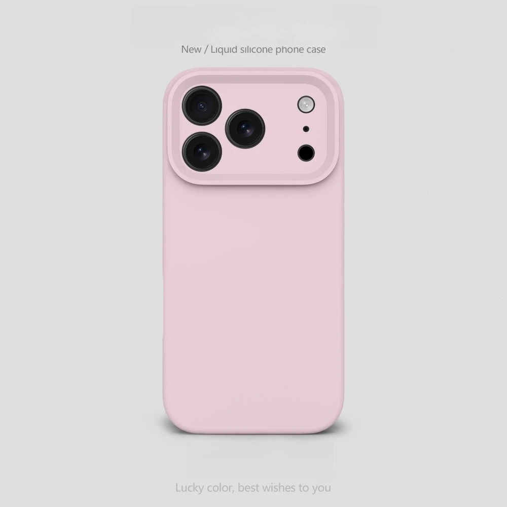 38 Color Official 1:1 Skin Feel  Liquid Silicone Funda Case for IPhone 17 16 Pro Max Camera Protector Anti-drop Soft Coque Cover view 5
