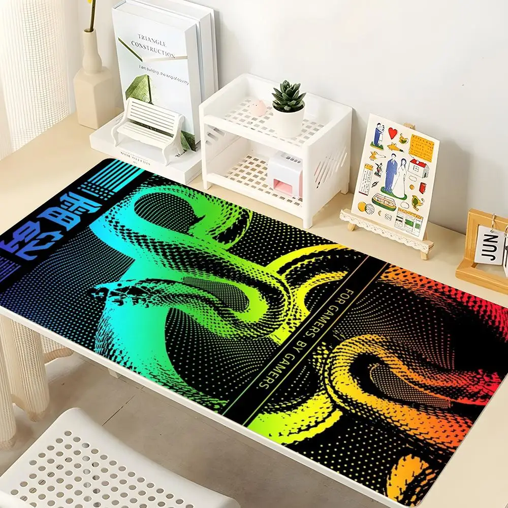 

R-Razer Mouse Pad Gaming Mousepad Abstract Large 900x400x5mm MouseMat Gamer XXL Mause Carpet PC Desk