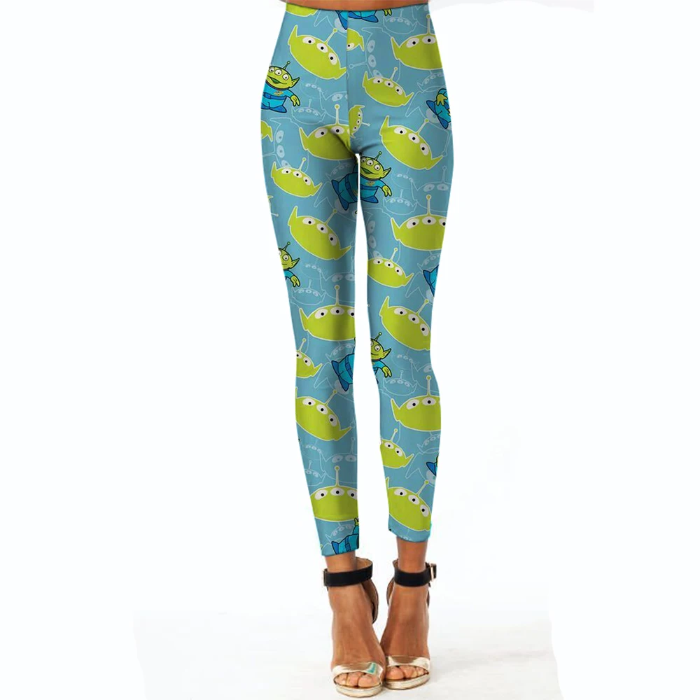 Disney Cartoon Print Damenhose Sale Fitness Damen Leggings Sportbekleidung Damen Gym Bequeme und formschlüssige Yogahose